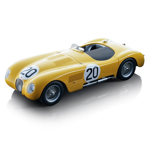 Tecnomodel Jaguar C-Type - 1953 Le Mans 24 Hours - #20 1:18