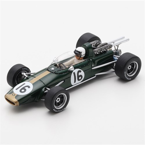 Spark Brabham BT24 - 1967 Italian Grand Prix Practice - #16 J. Brabham 1:43
