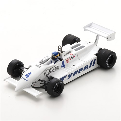Spark Tyrrell 011 - 1981 Dutch Grand Prix - #4 M. Alboreto 1:43