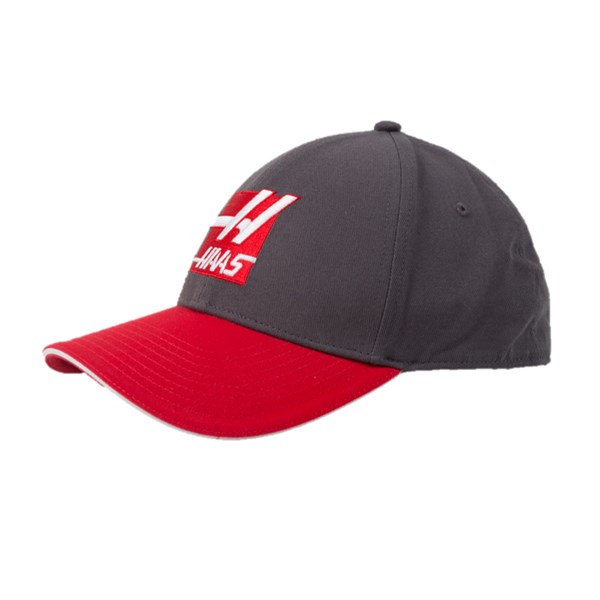 Haas 2017 Team Cap Grey/Red