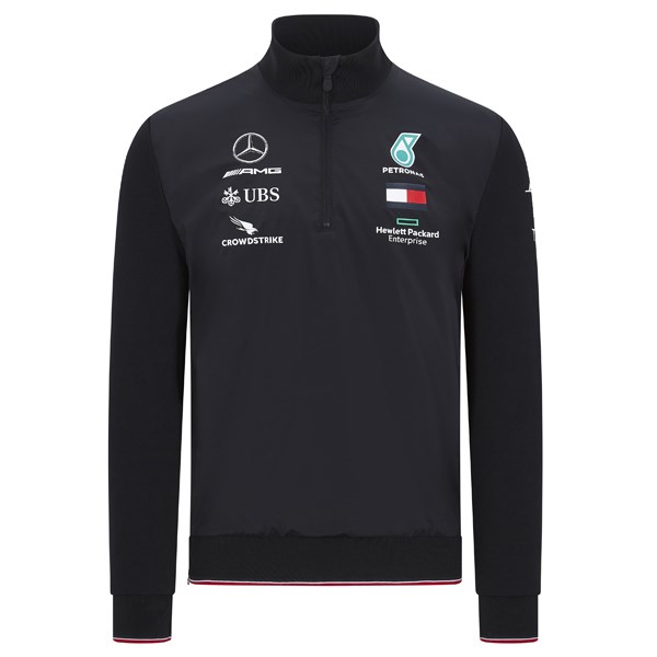 Mercedes-AMG Petronas Motorsport 2020 Team zip jumper in black