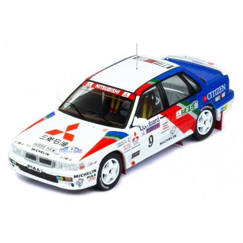 IXO Mitsubishi Galant VR-4 - 1990 RAC Rally - #9 K. Eriksson 1:43