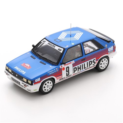 Spark Renault 11 Turbo - 1987 Monte Carlo Rally - #9 F. Chatriot 1:43
