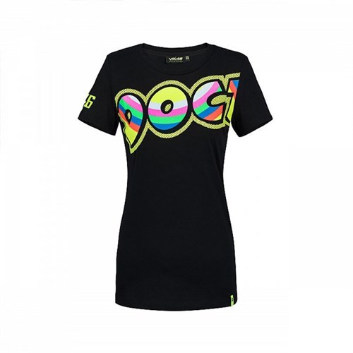Rossi 2018 The Doctor ladies T-shirt in black