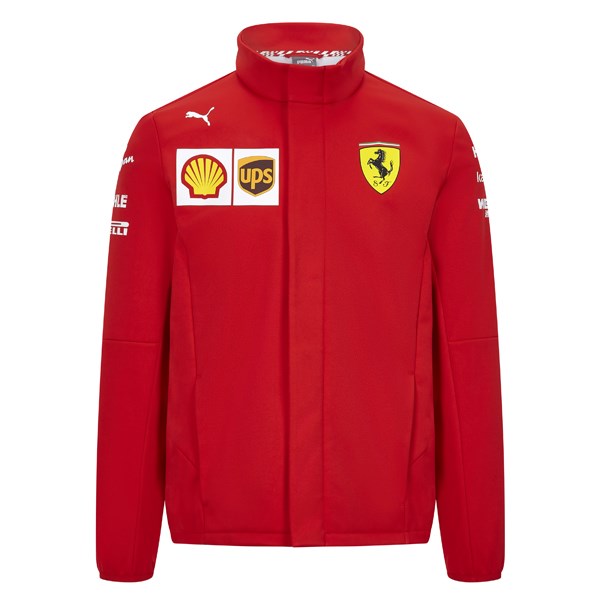 Scuderia Ferrari 2020 Team soft shell jacket in red