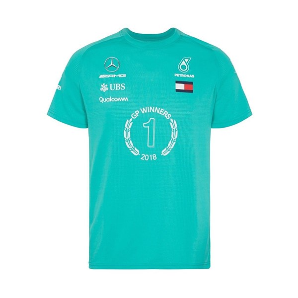Mercedes AMG 2018 Race Winner T-Shirt Green