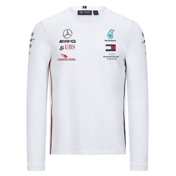Mercedes-AMG Petronas Motorsport 2020 Team long sleeve top in white